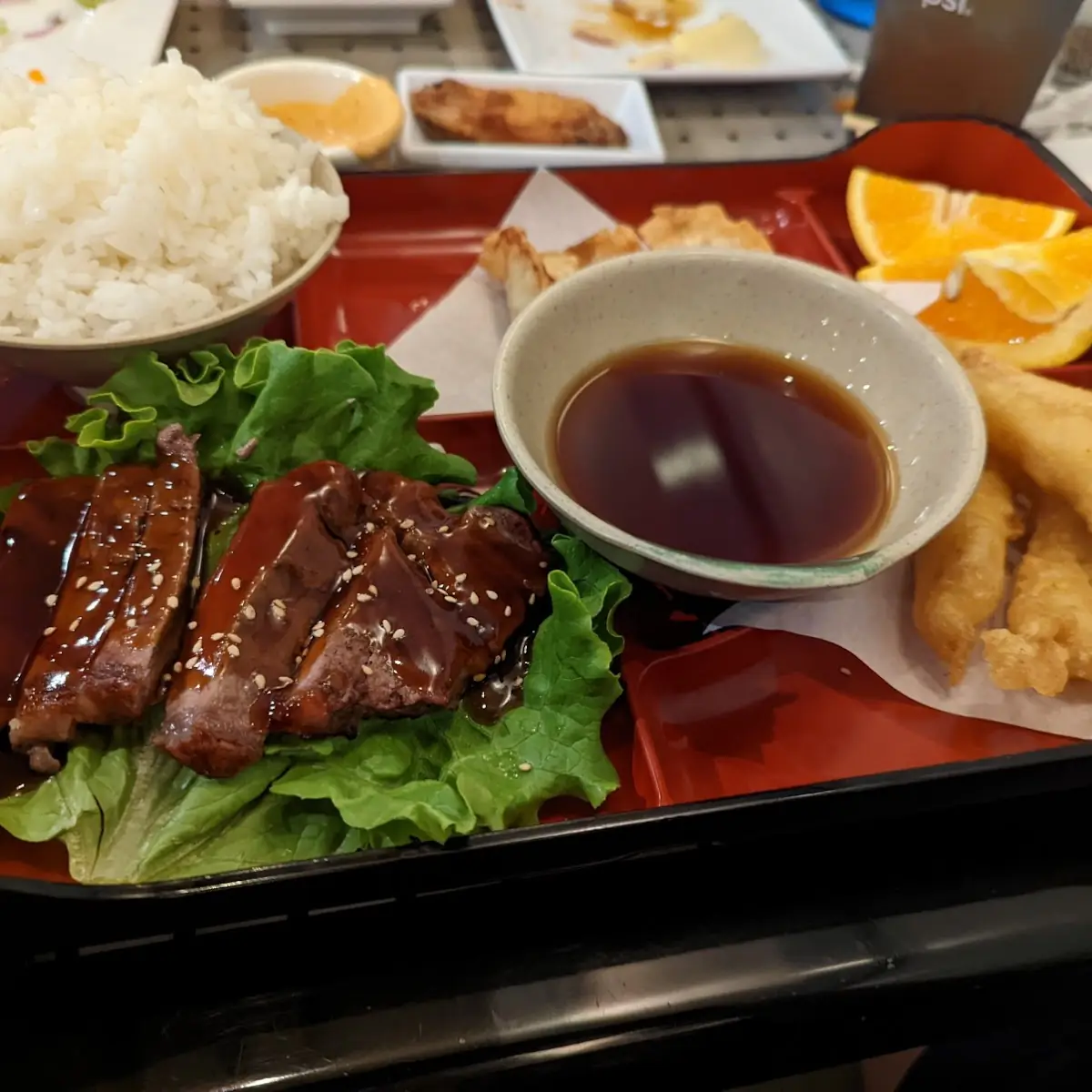 Beef Teriyaki Bento Box