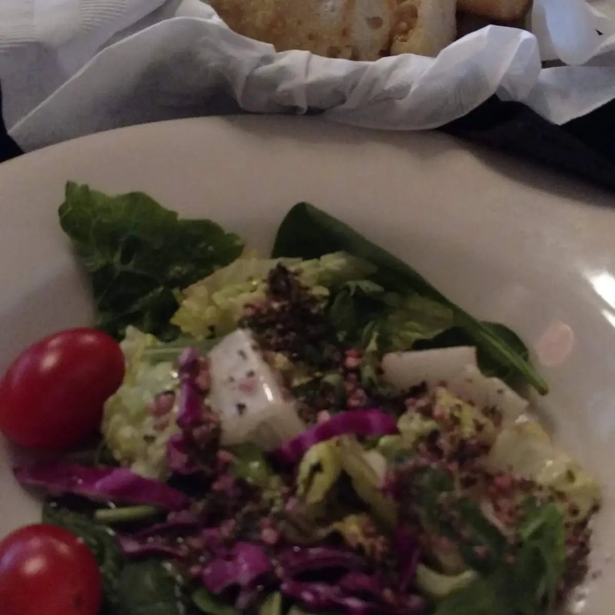 Garden Salad Served