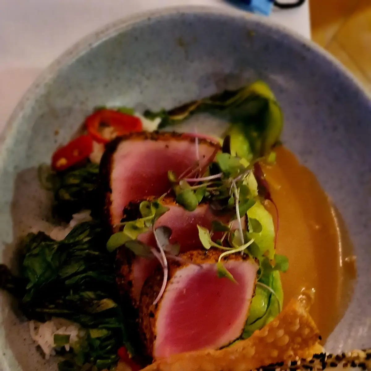 Everything Crusted Ahi Tuna
