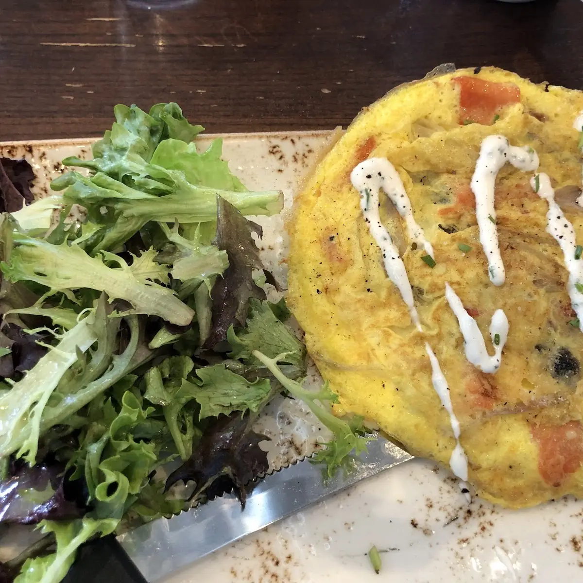 Smoked Salmon Frittata