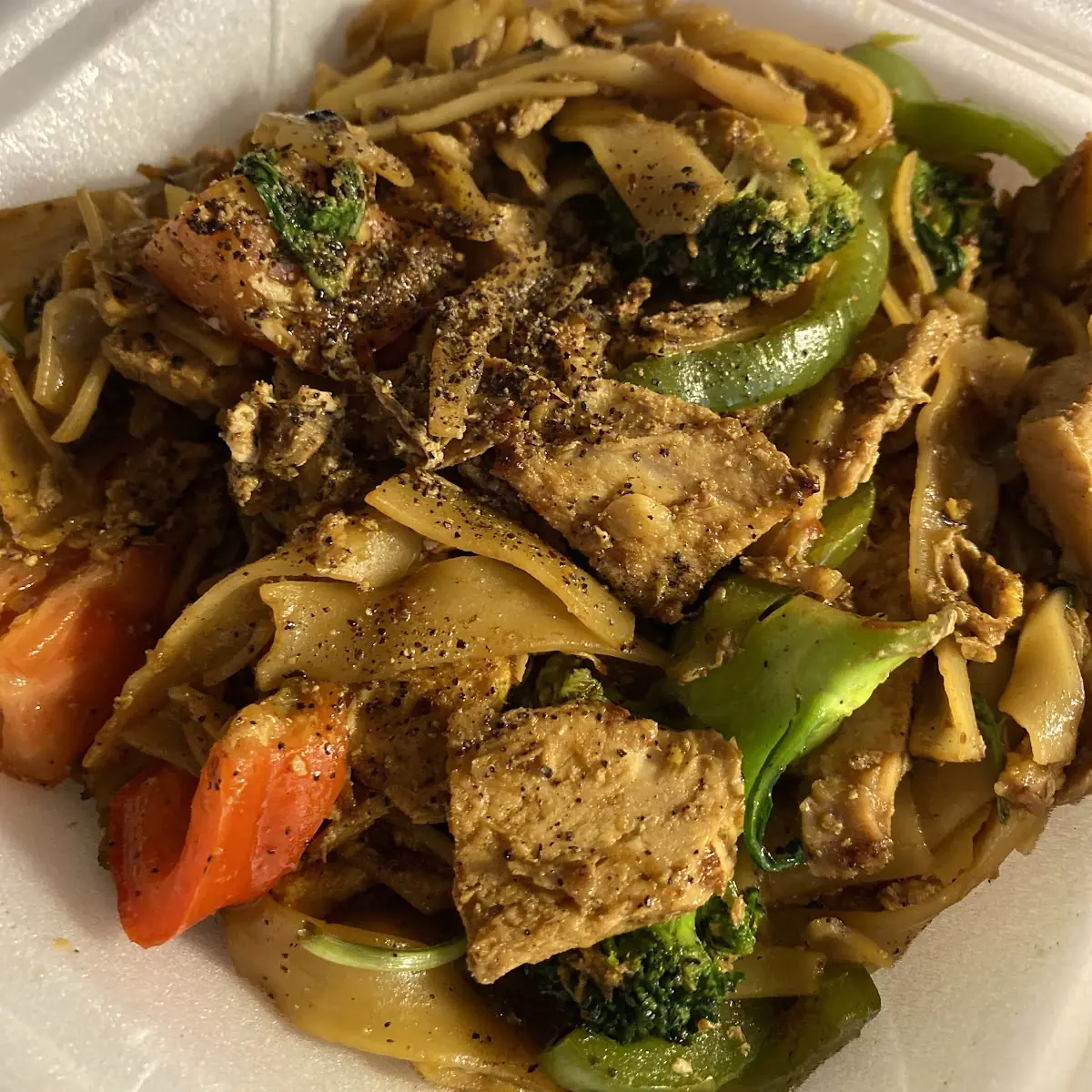 Pad Kee Mao Spicy Noodles