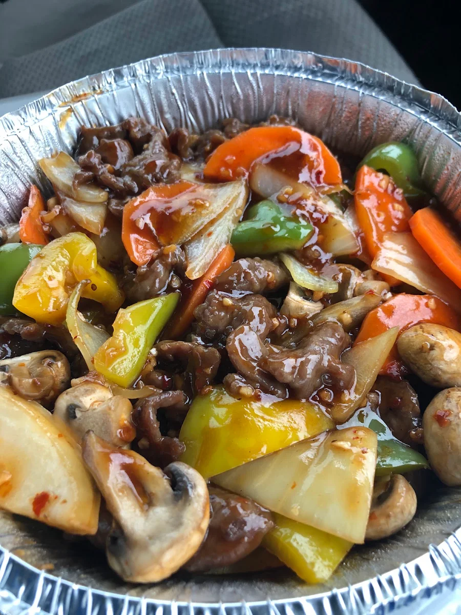 Szechuan Beef W, Jade Valley Chinese Restaurant