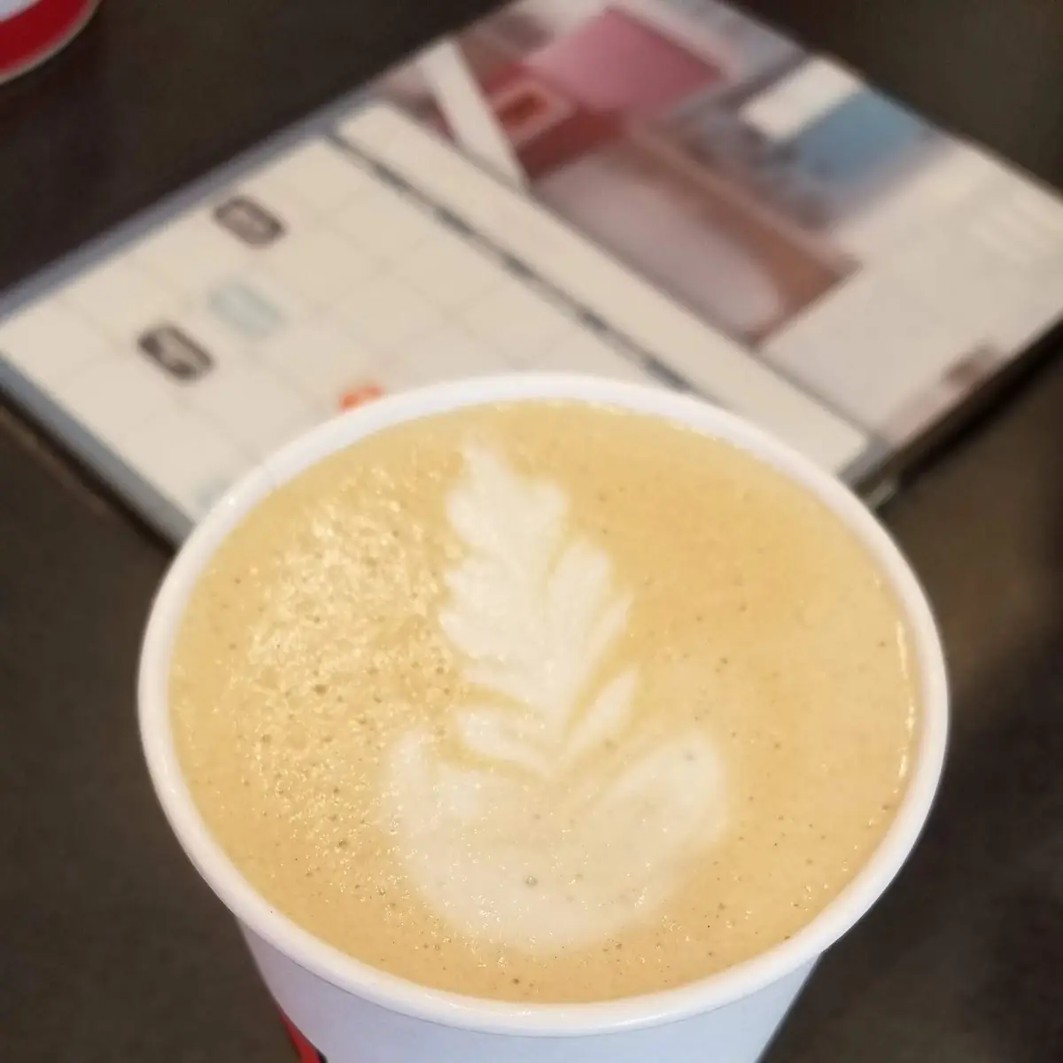 Artsy Decaf Pumpkin Spice Latte