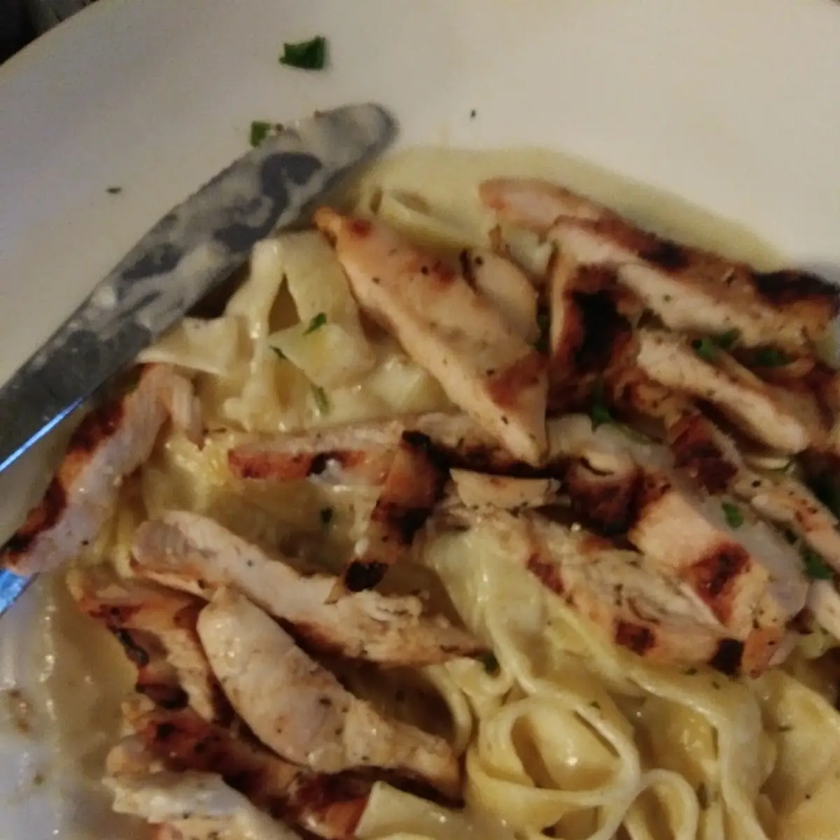 Chicken Fettuccine Alfredo