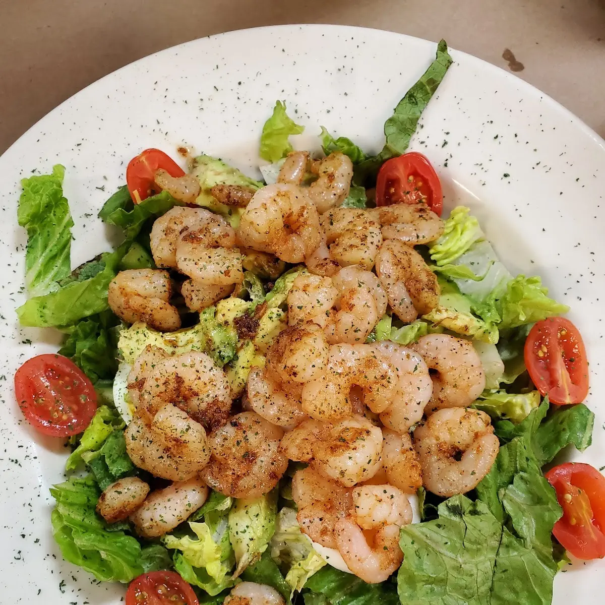 Grilled Shrimp Salad