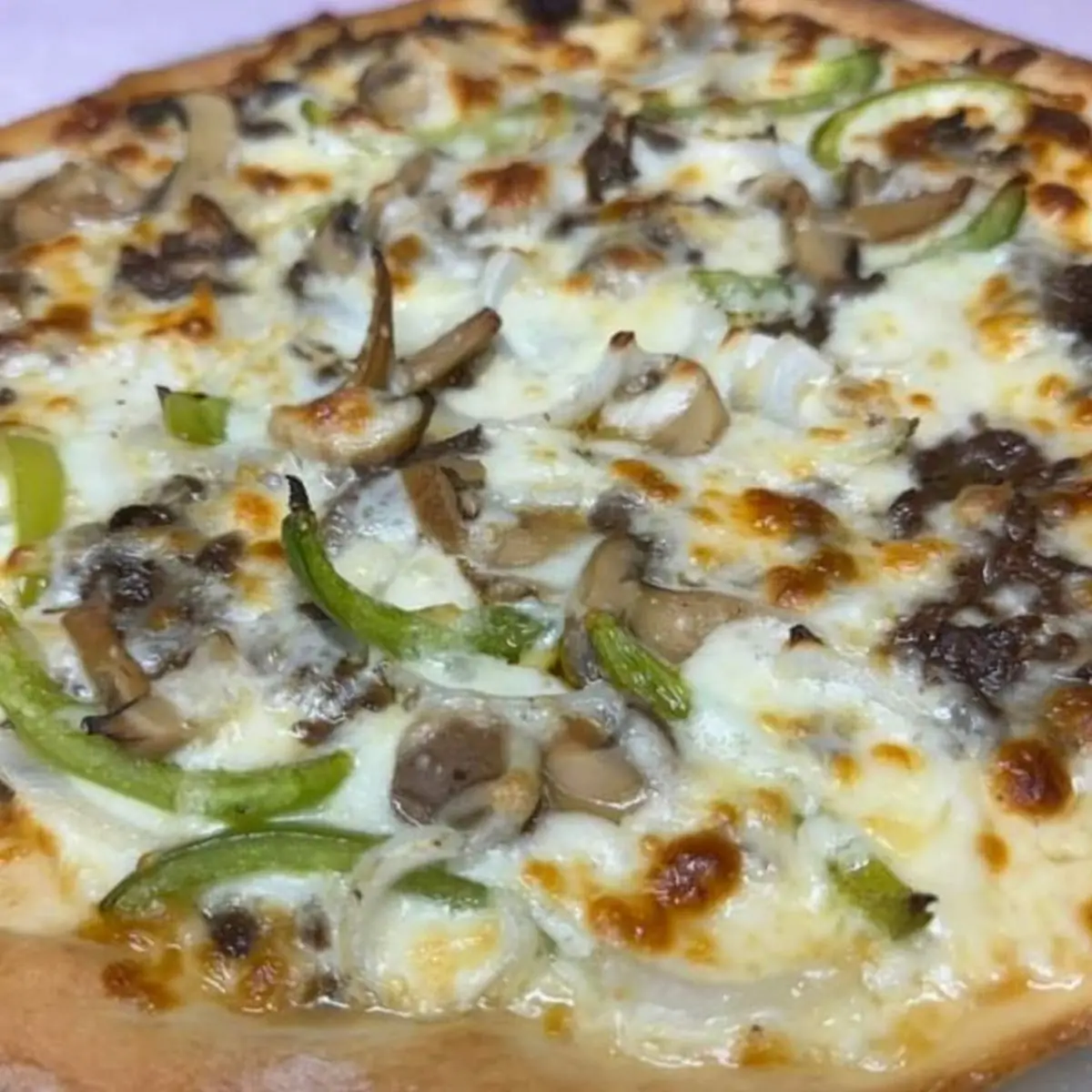 Philly Cheesesteak Pizza