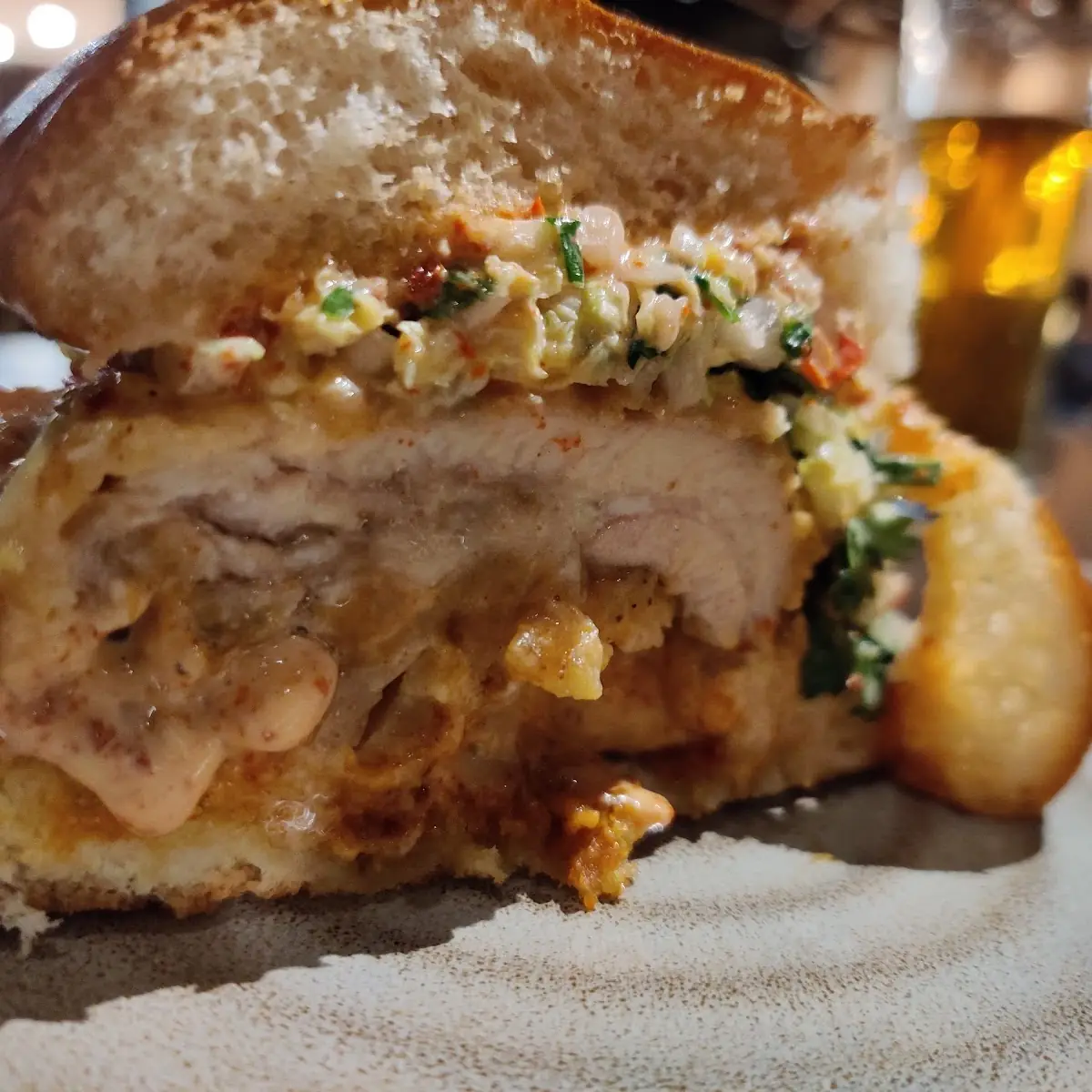 Korean Fried Chicken Sandwich