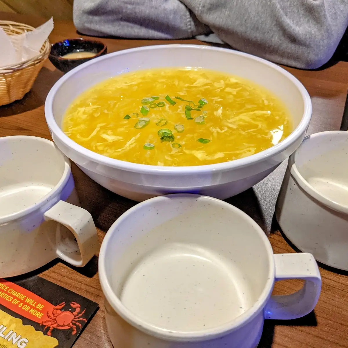 Egg Drop Soup Large Bowl