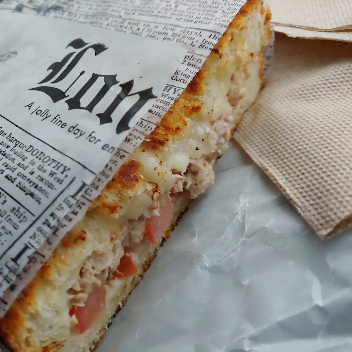 Tuna Melt Panini