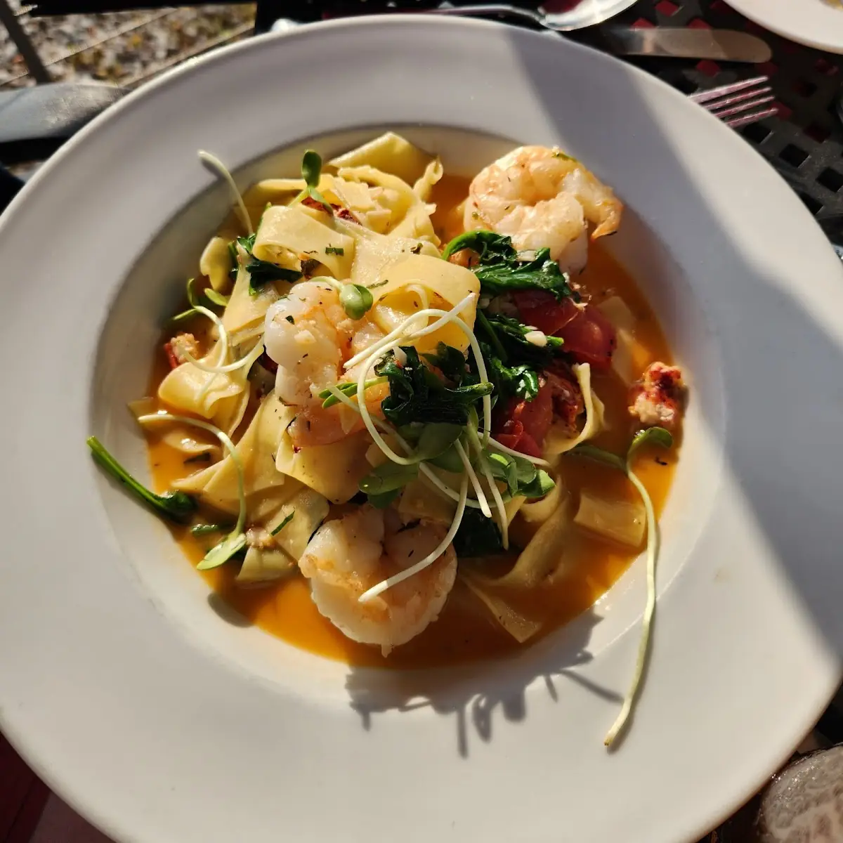 Shrimp and Sea Scallops Ala Vodka