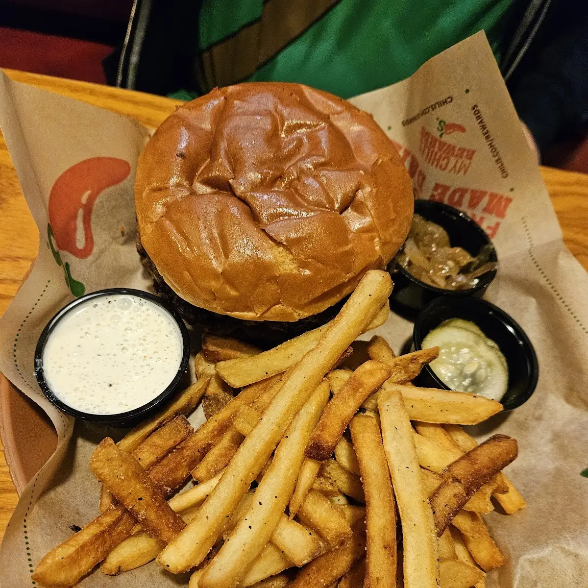 Old Timer and Fries