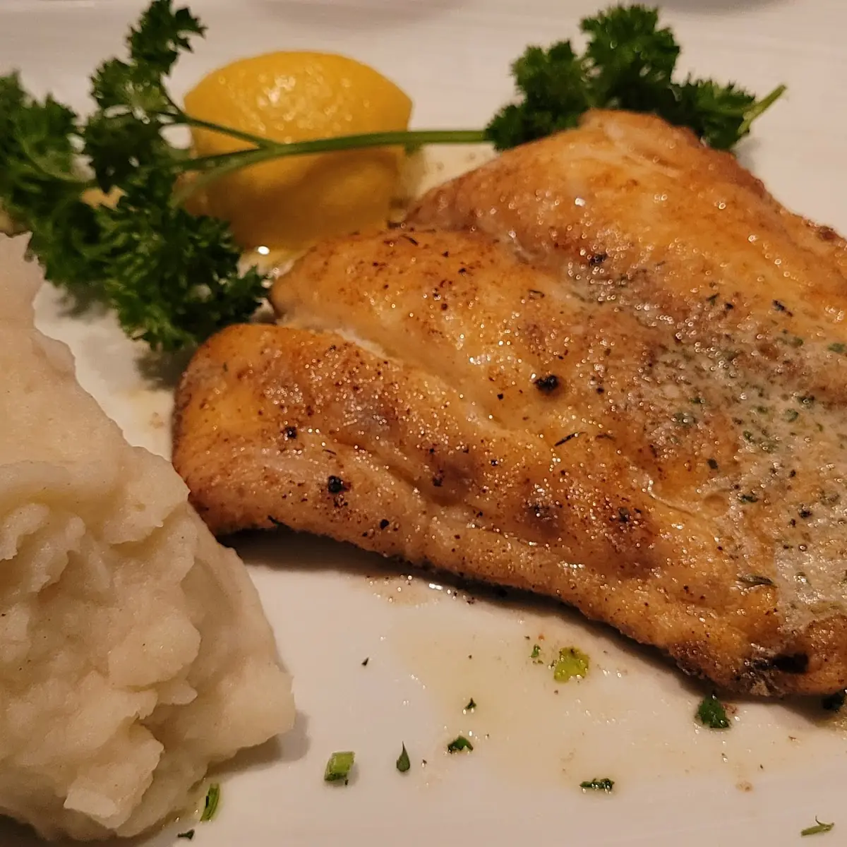 Rainbow Trout Sauté Meunière