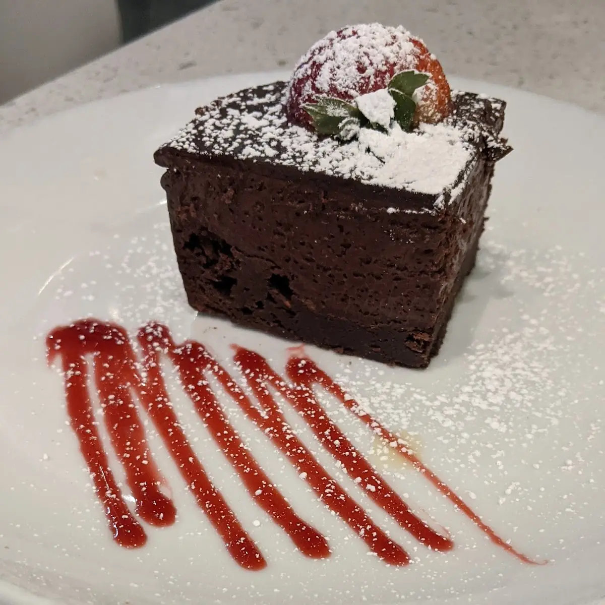 Our Signature Flourless Chocolate Cake