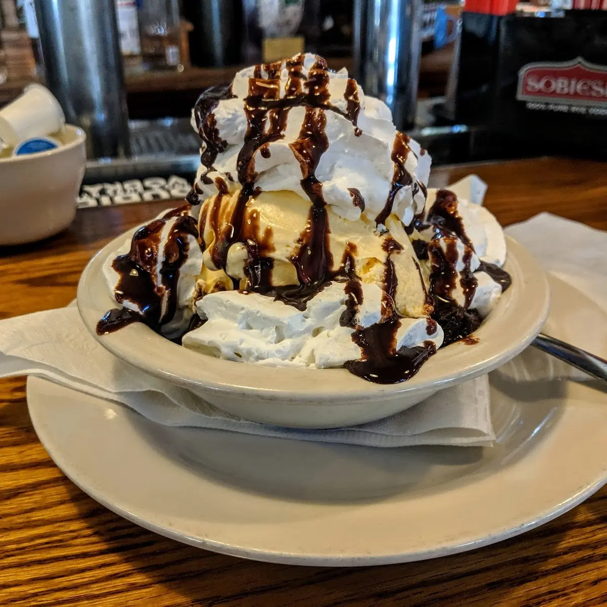 Chocolate Brownie Sundae