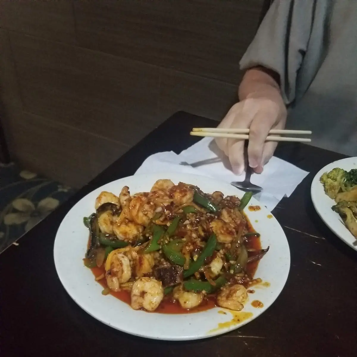 Hibachi Shrimp Made at the Grill