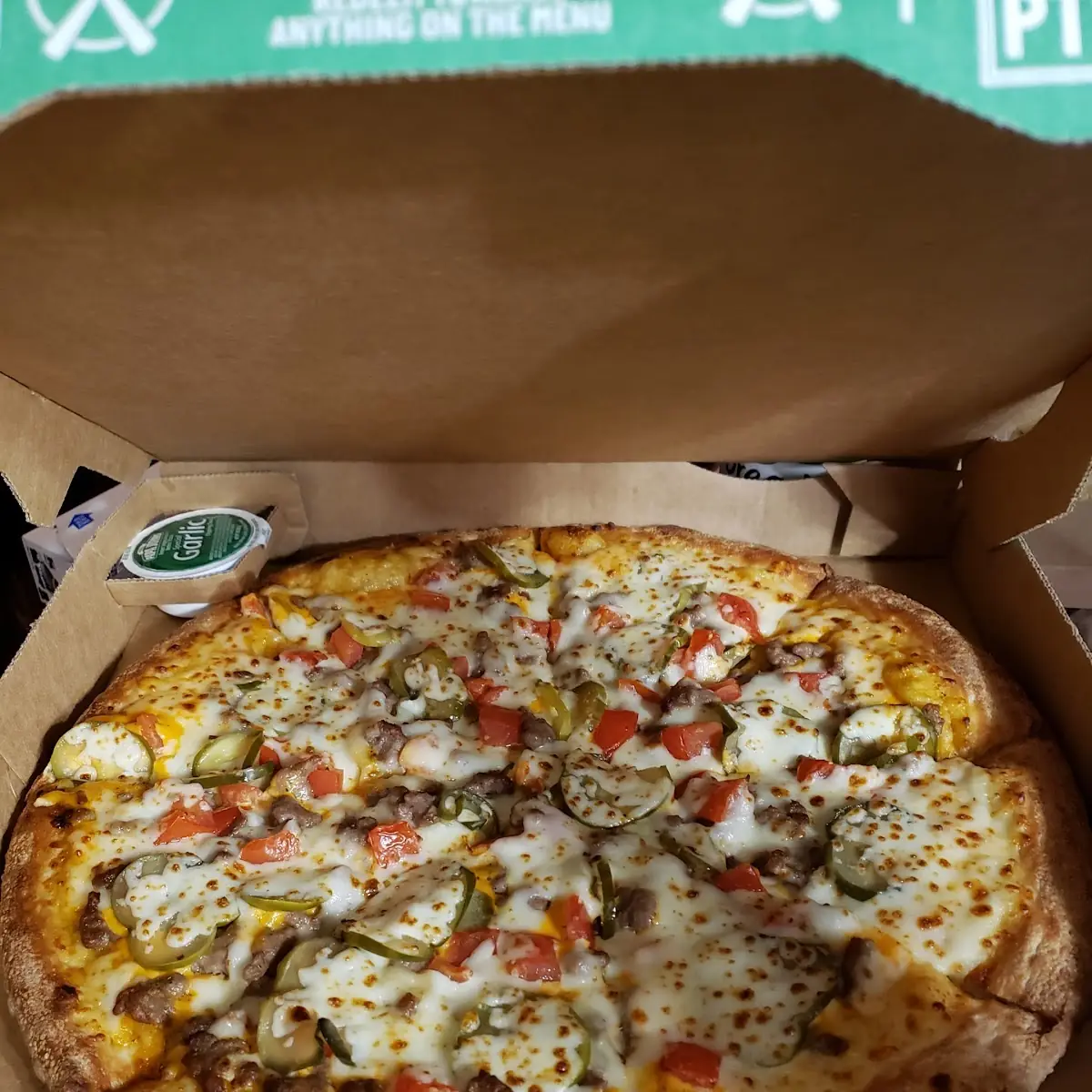 Double Cheeseburger Pizza