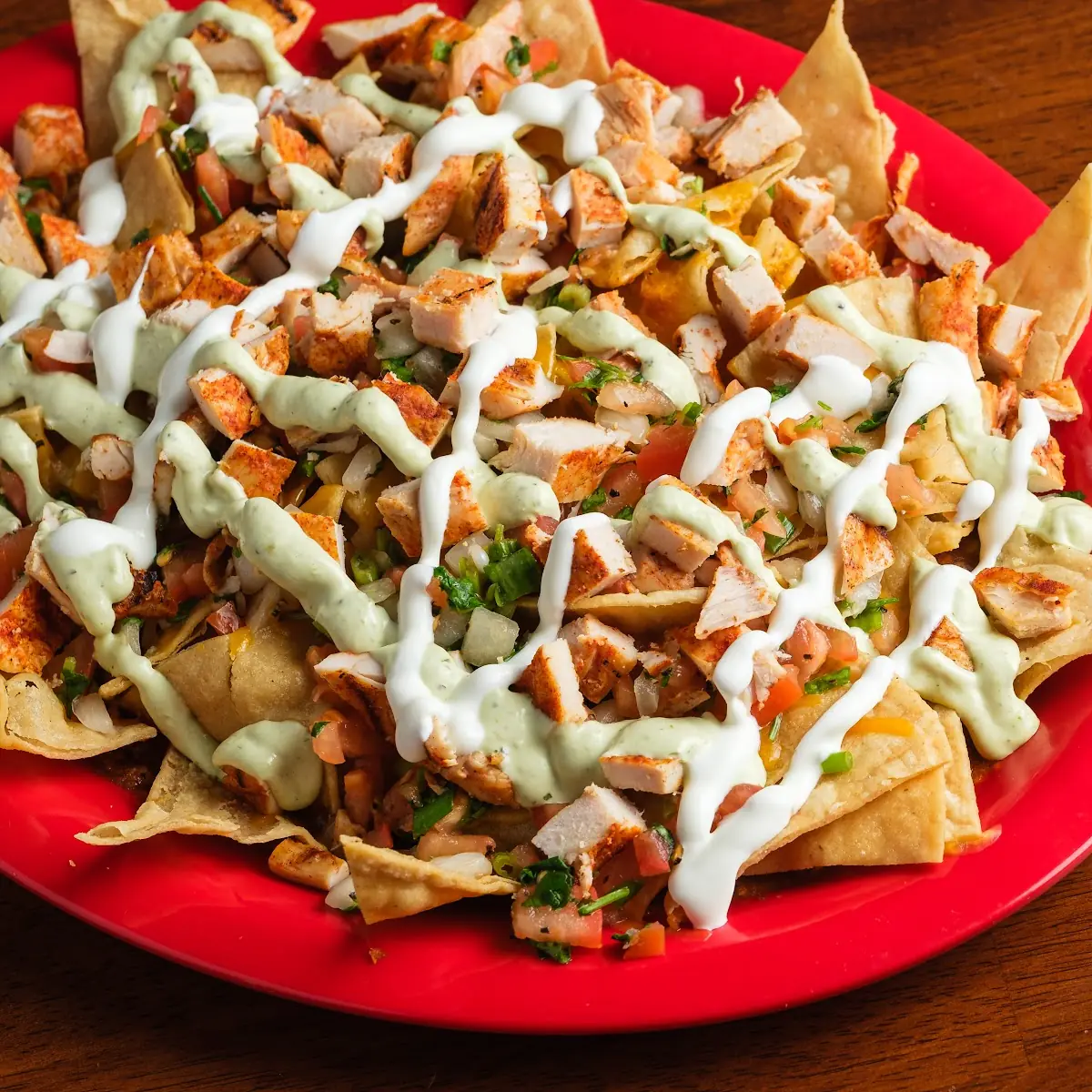 Grilled Chicken Nachos
