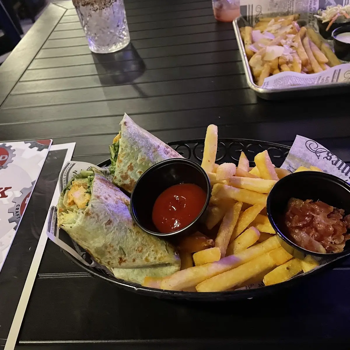 Chicken Caesar Salad Wrap