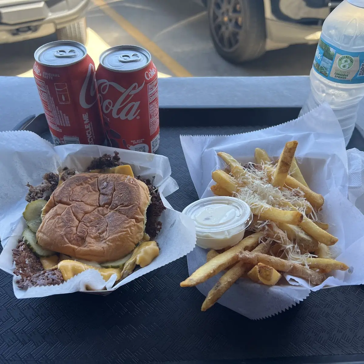 Burger with Pickles