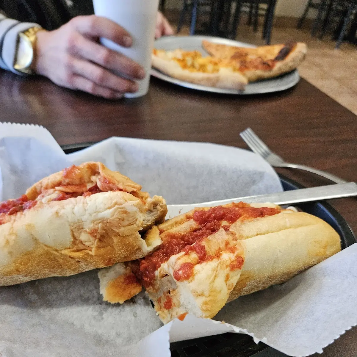 Veal Parmesan Sub