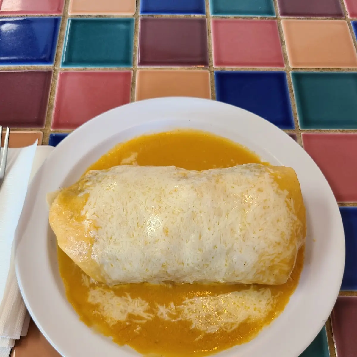 Surf and Turf Burrito Wet Burrito