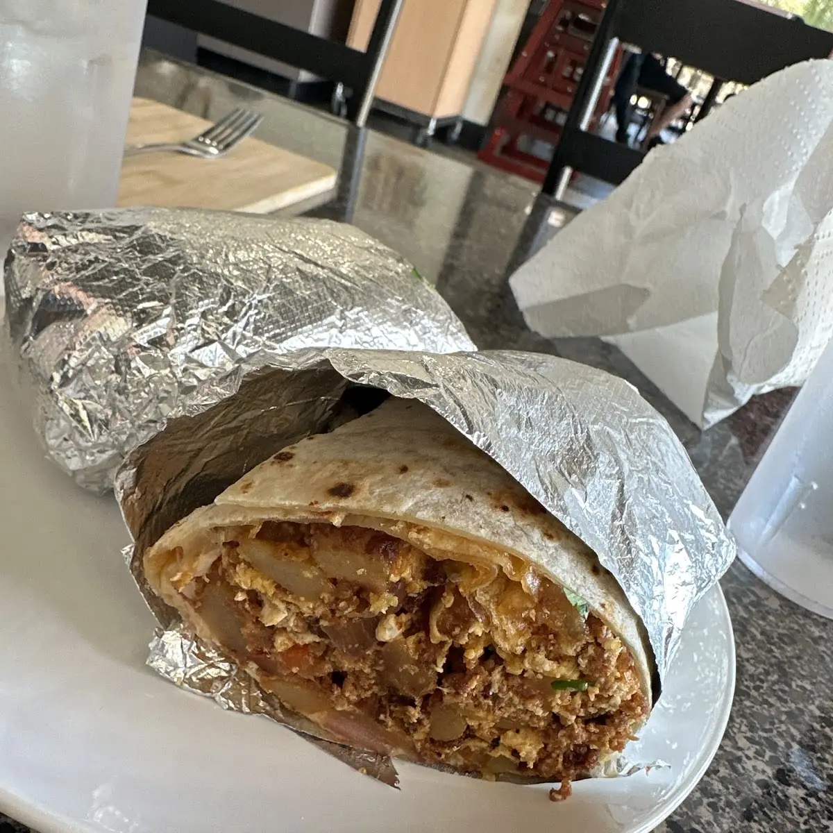 Chorizo Burrito