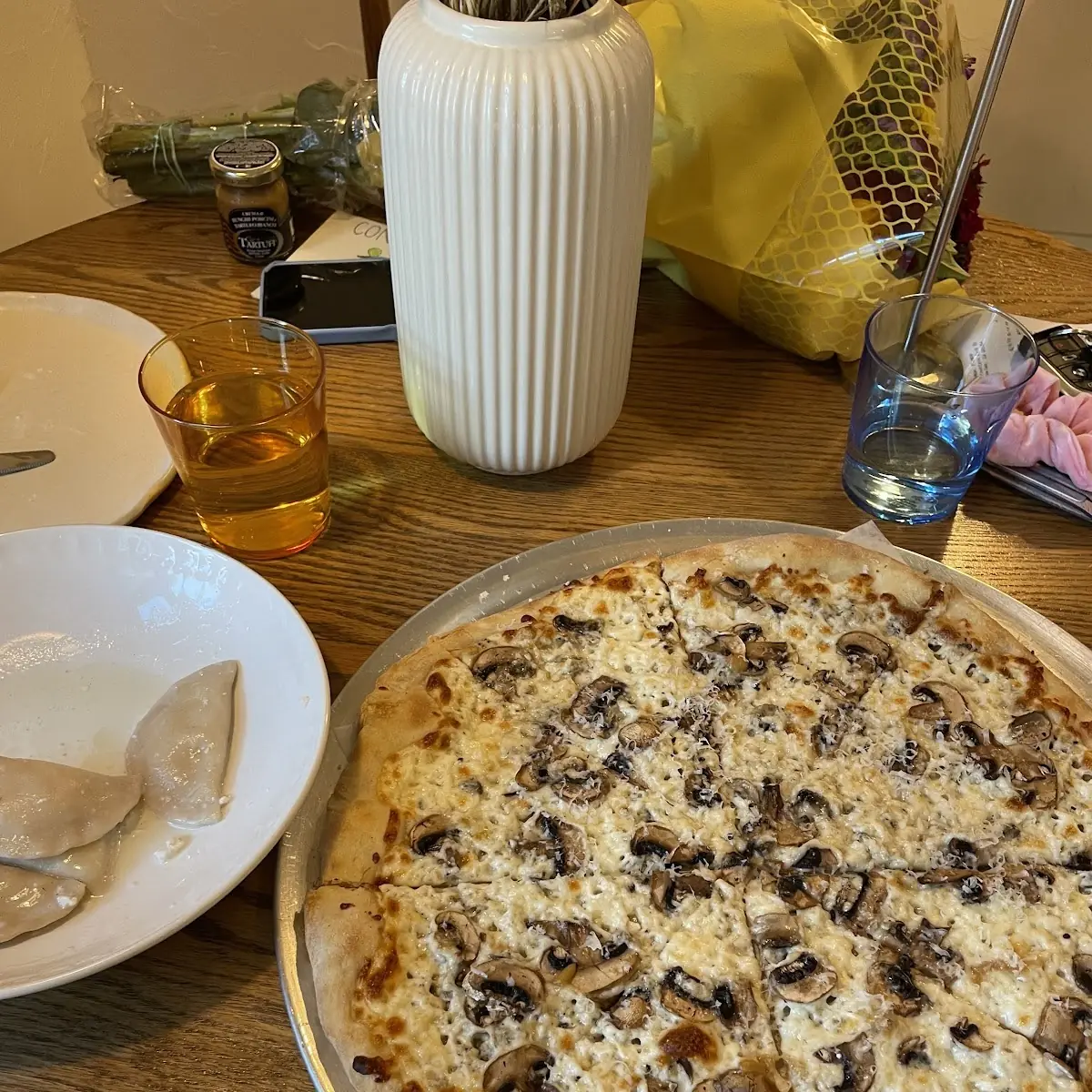 Mushroom Pizza