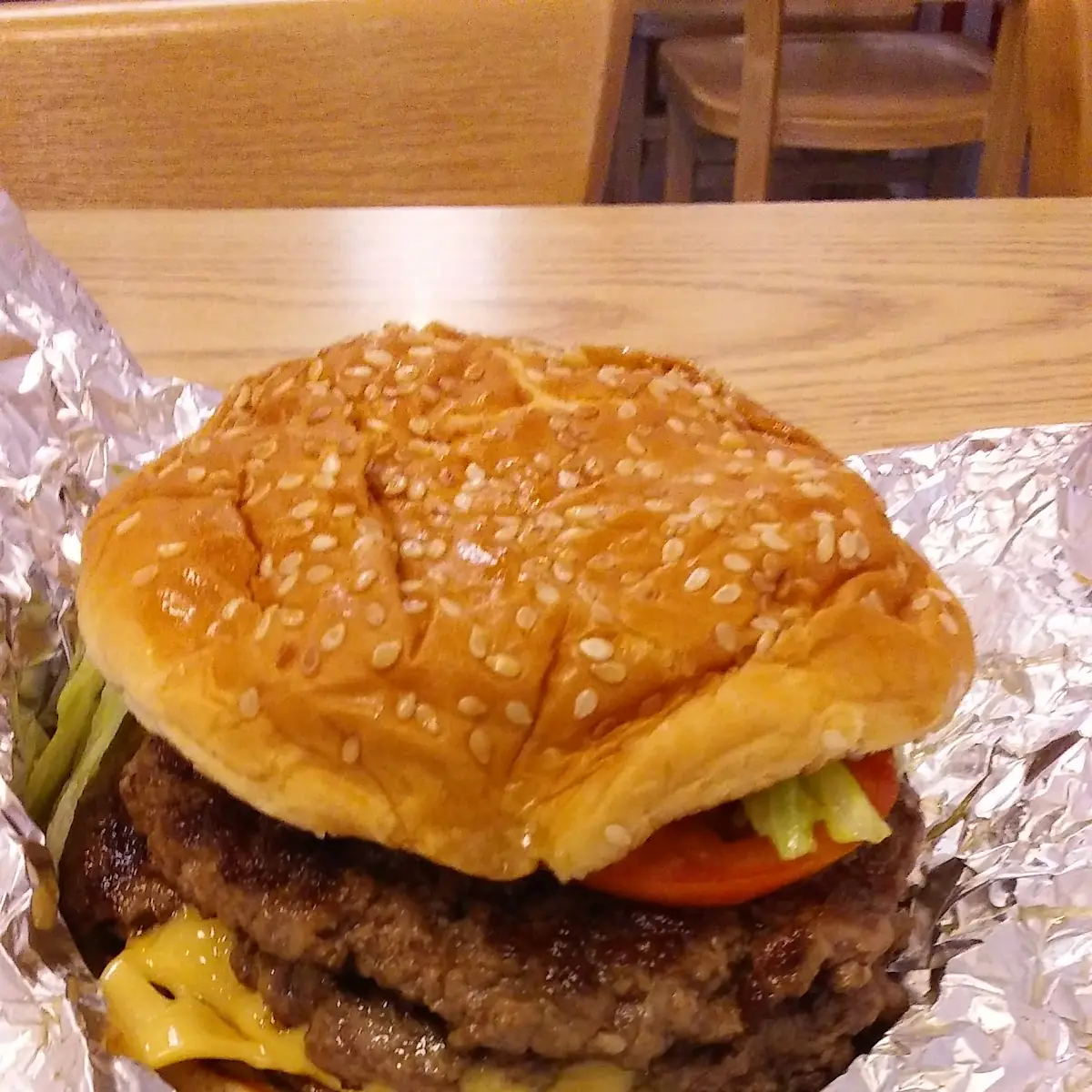 Triple Cheeseburger