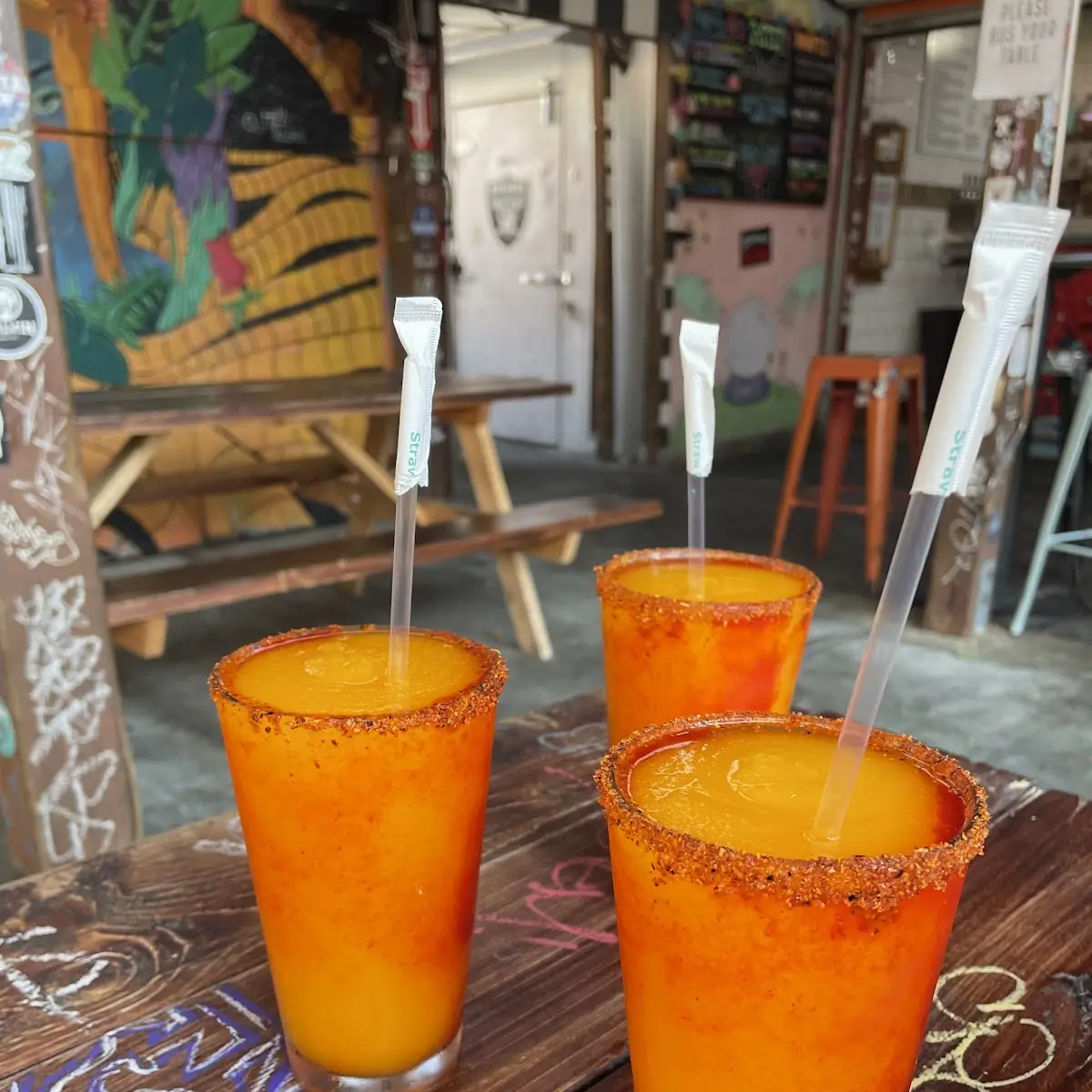 Tequila and Mango Margarita