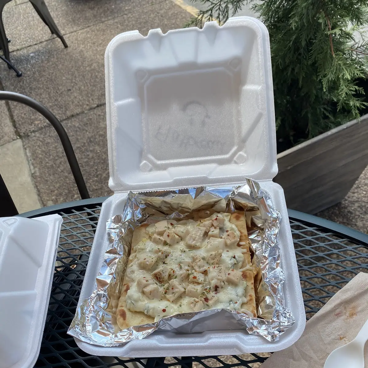 Artichoke Spinach Flatbread