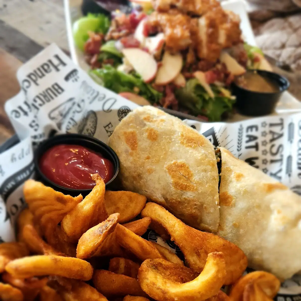 Hot Honey Wrap