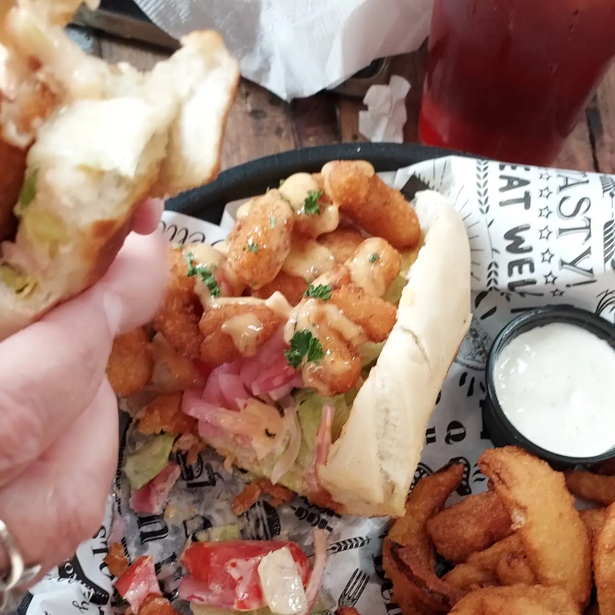 Shrimp PO'Boy