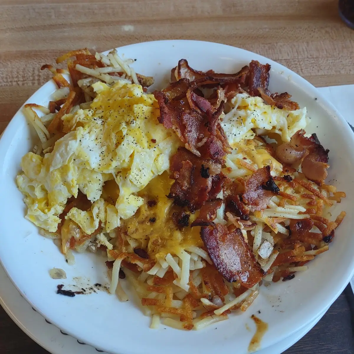 Bacon Egg and Cheese Bowl
