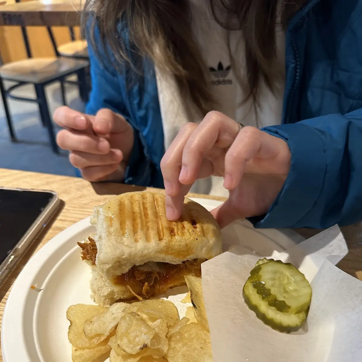 Maple BBQ Pulled Pork Sandwich