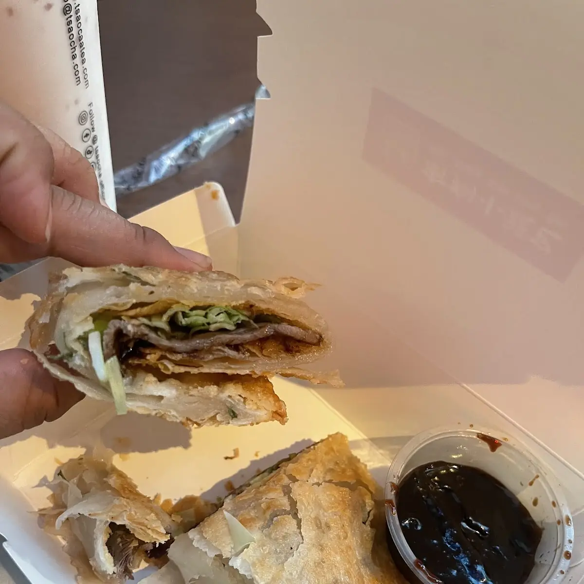 Beef Scallion Pancakes