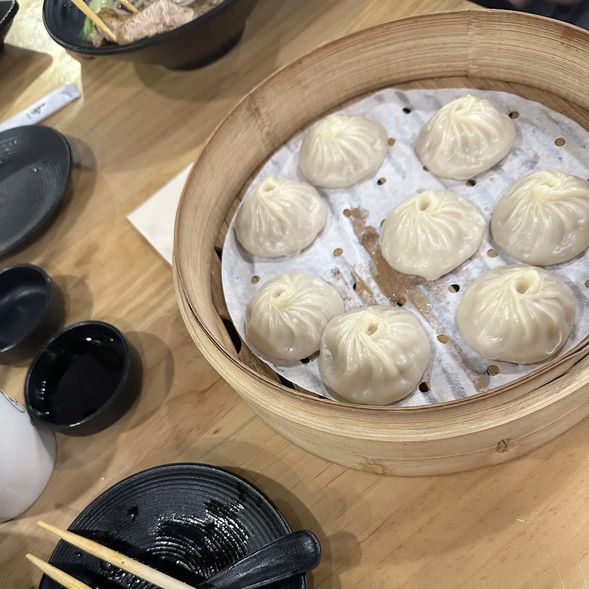 Steamed Soup Dumplings and Pan Fried Dumplings