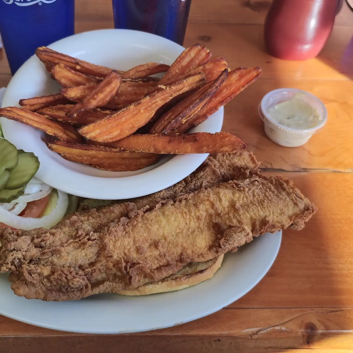 Landon's Fish Sandwich