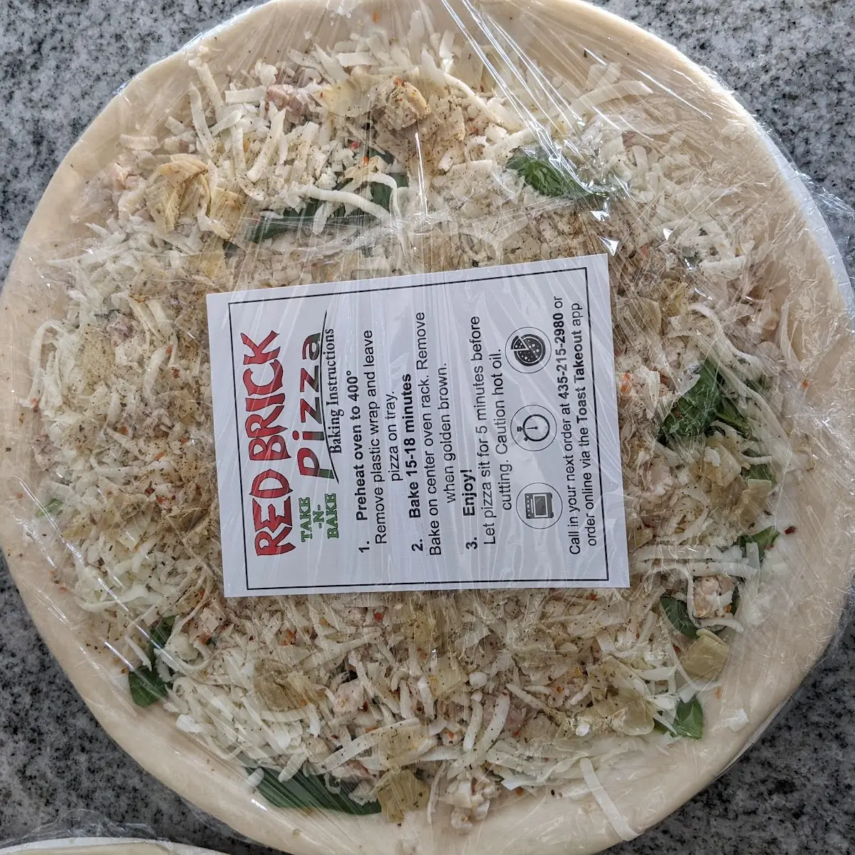 7 Artichoke Chicken Pizza