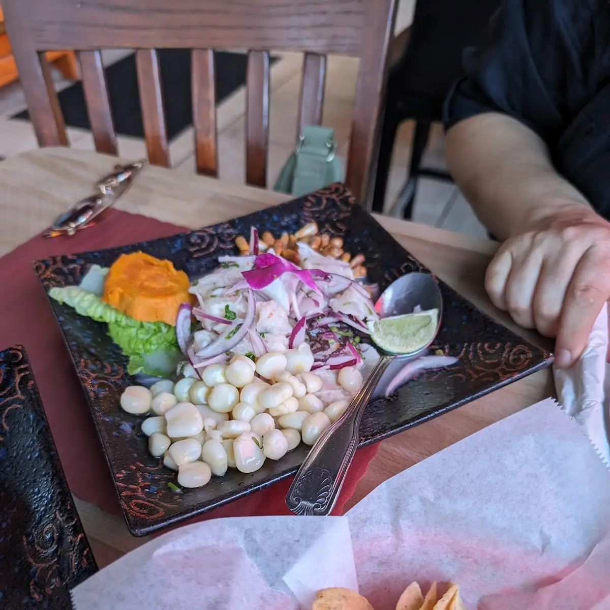 Peruvian Ceviche with Red Onions