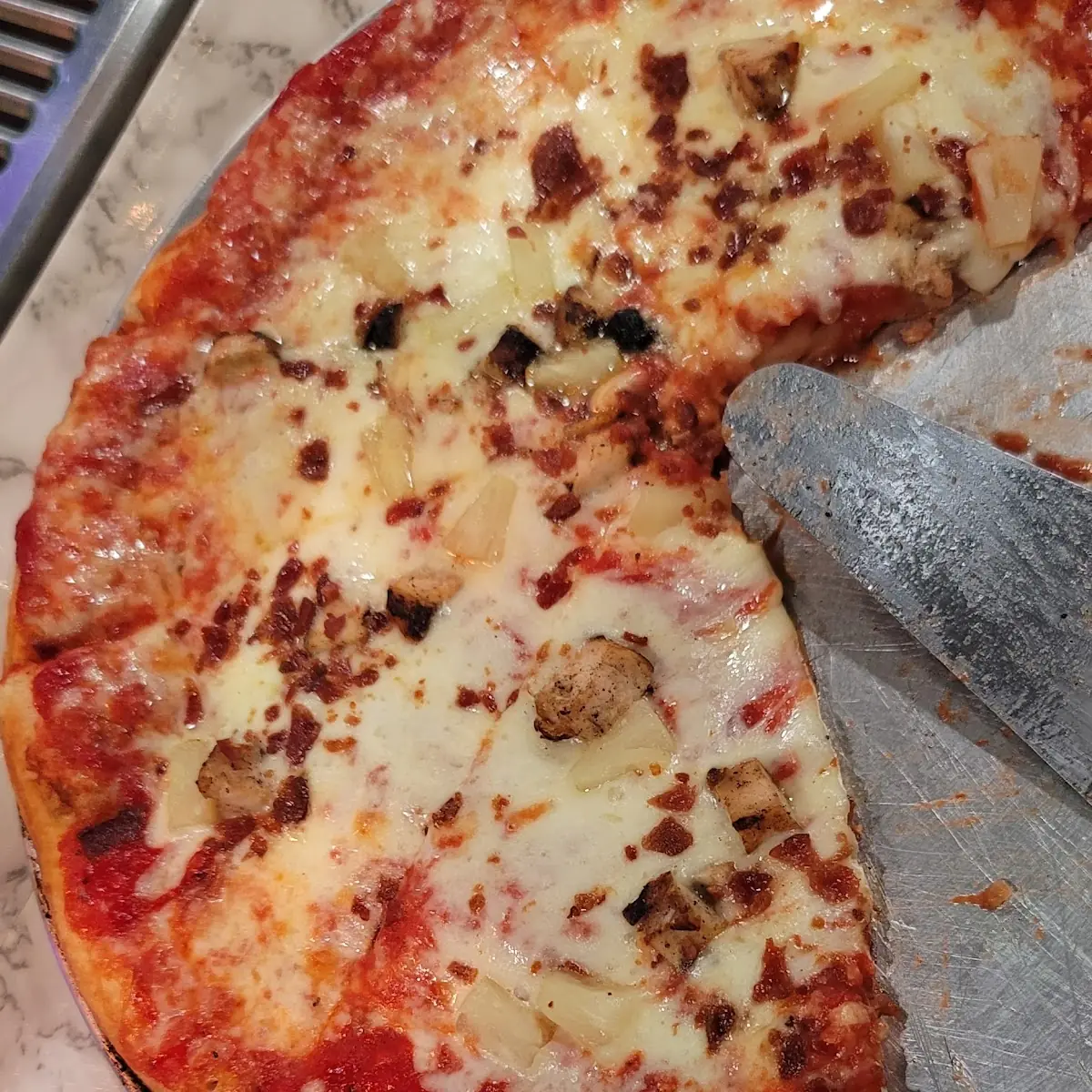 Pizza Hawaiian Chicken Bacon