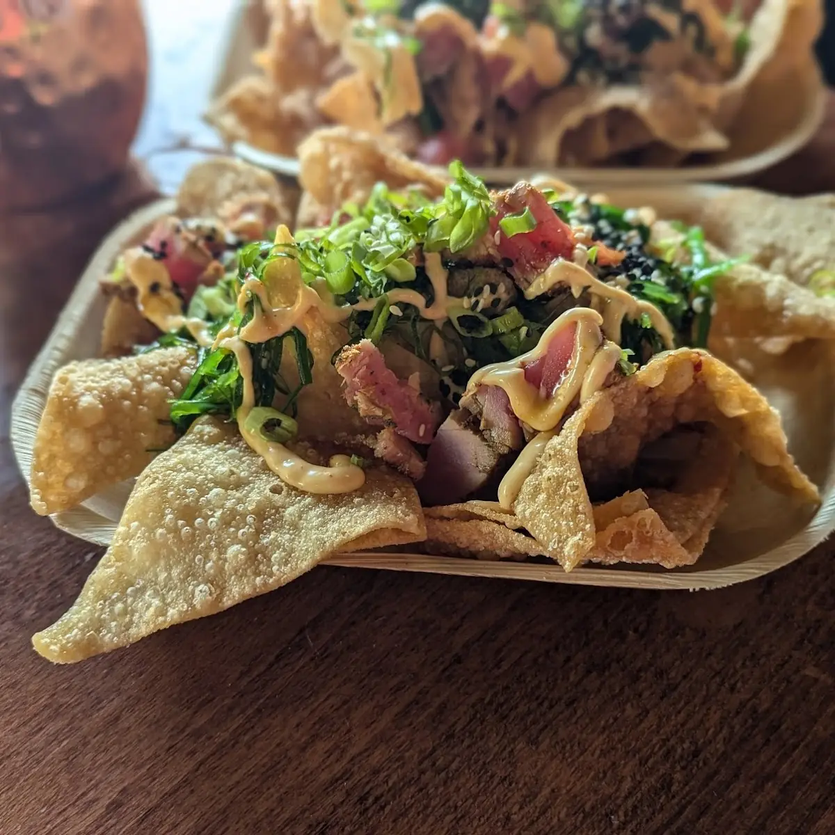 Tuna Nachos Supreme