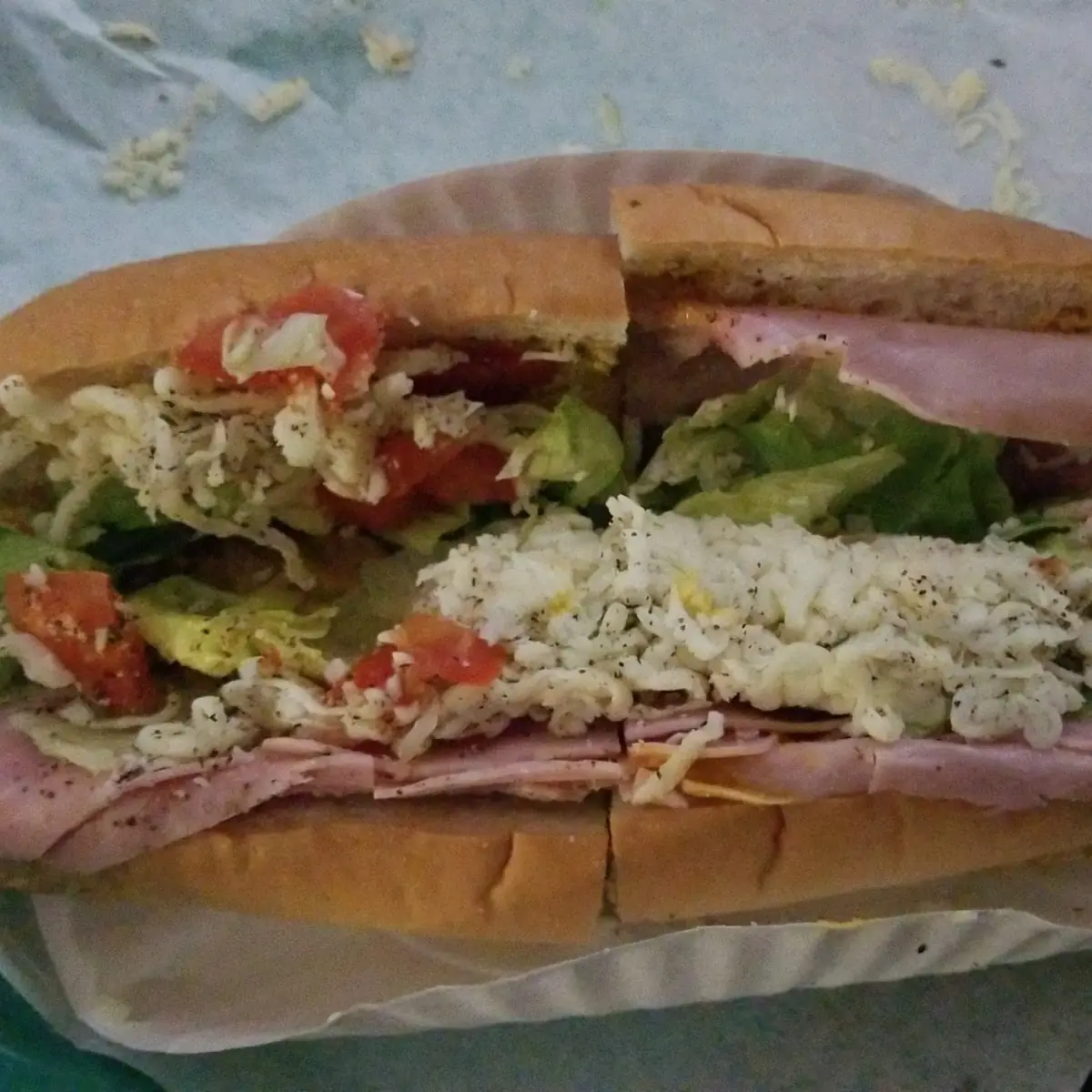 Turkey and Cheese Sub