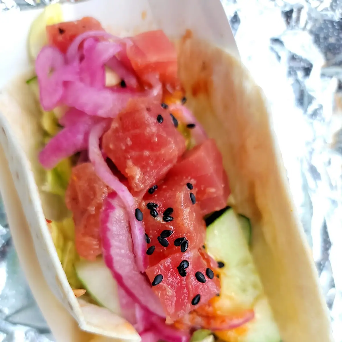 Ahi Tuna Taco