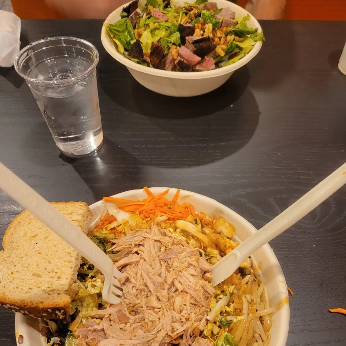 Korean BBQ Pork with Purple Rice Bowl