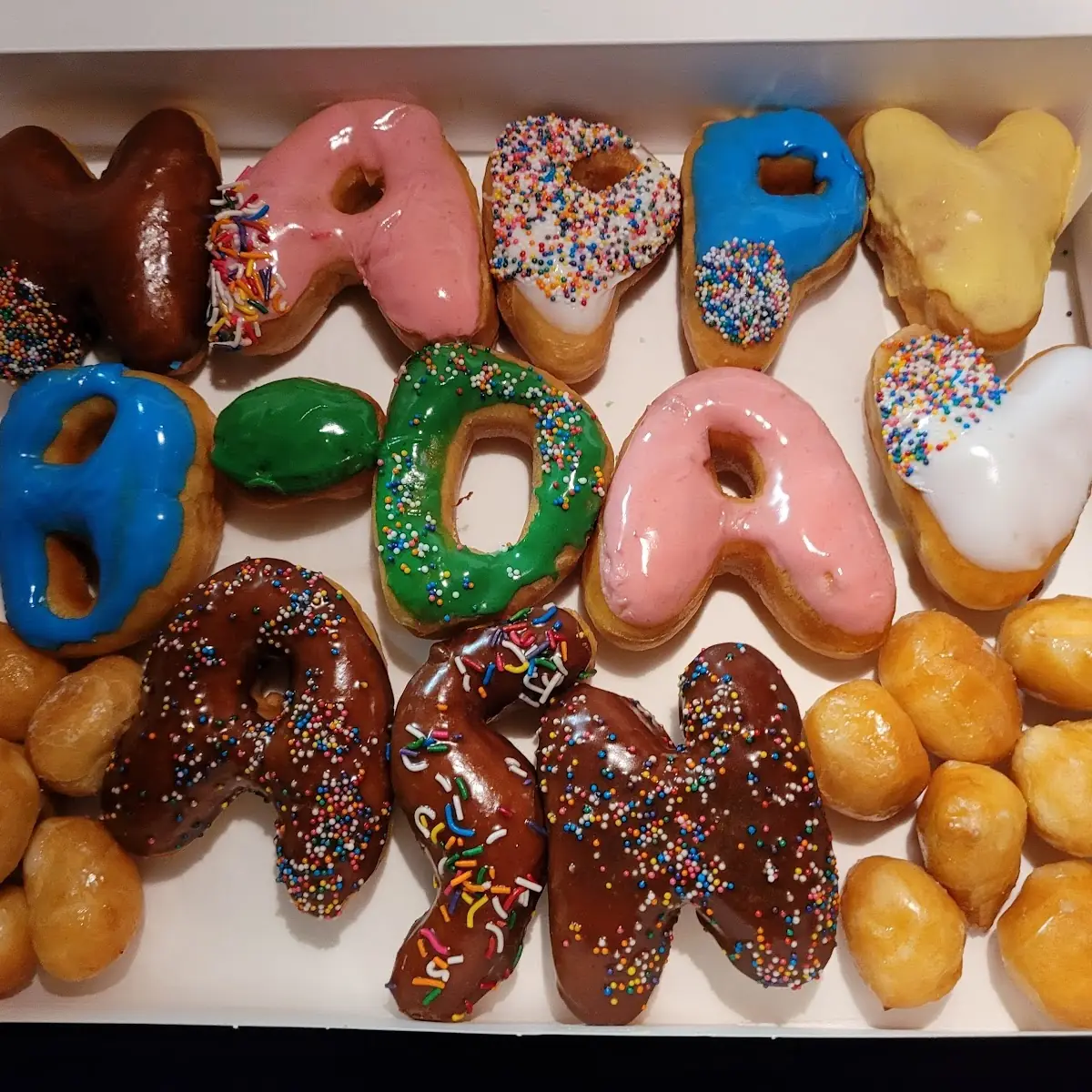 Happy Birthday Donuts
