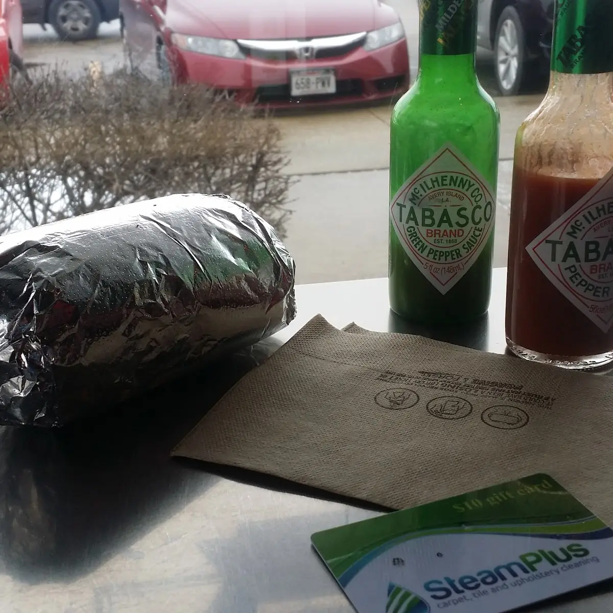 Chipotle Honey Chicken Burrito