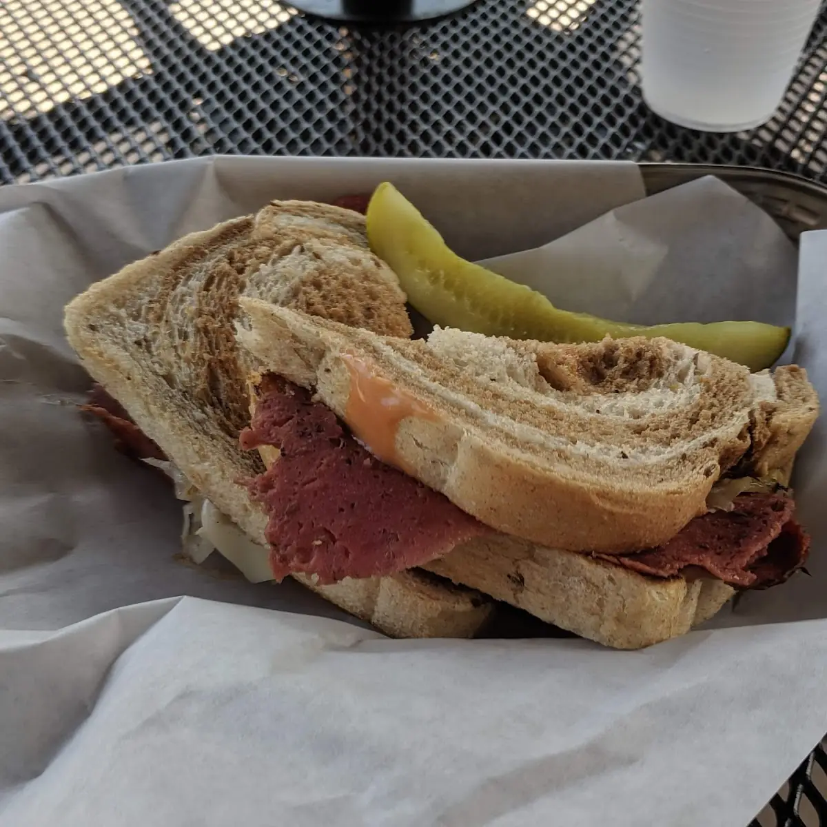 Reuben on Rye
