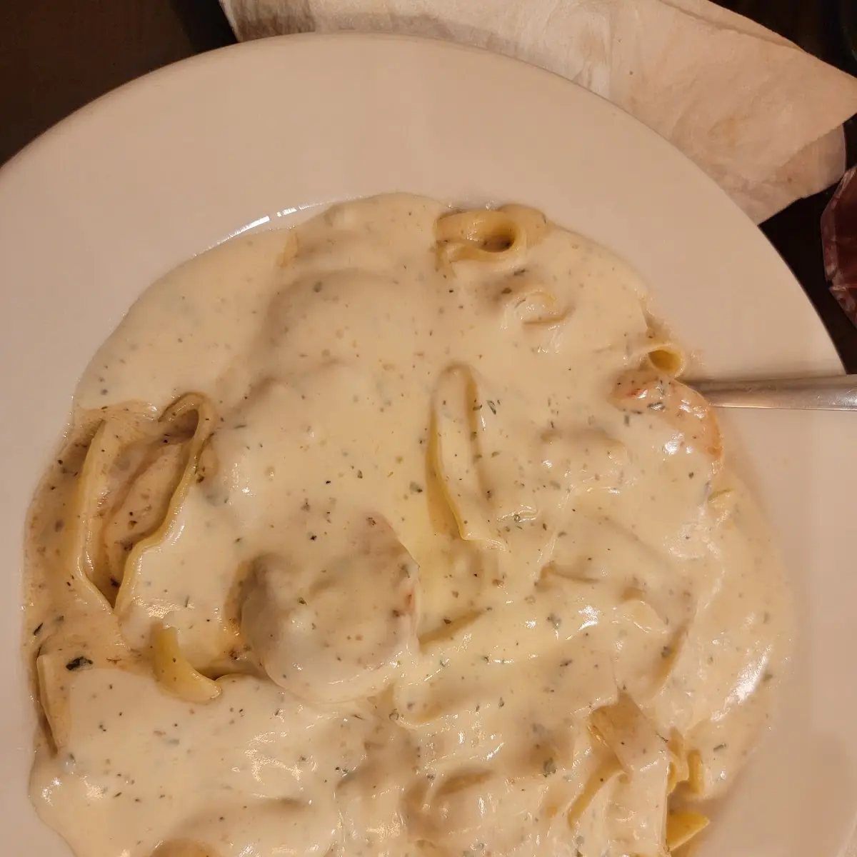 Shrimp Alfredo