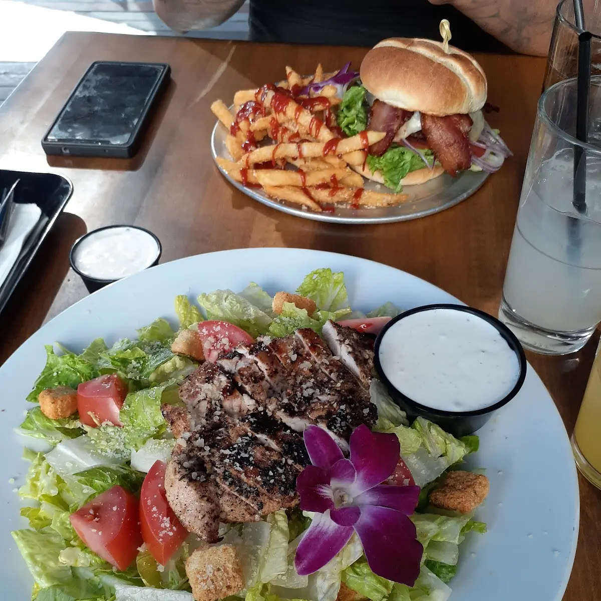 Jerk Chicken Caesar Salad