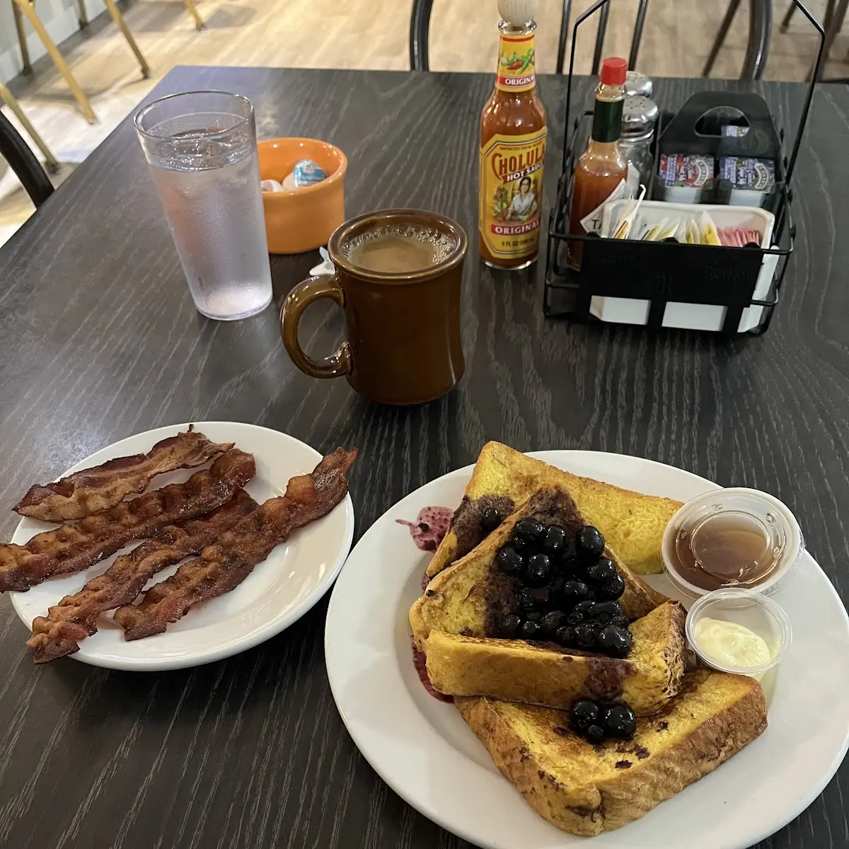 French Toast with Blueberries